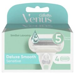 Gillette Venus Deluxe Smooth Sensitive Blade 4 Pack