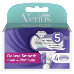 Gillette Venus Deluxe Smooth Swirl Blade 4 Pack