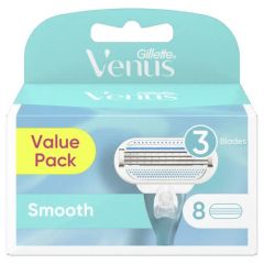 Gillette Venus Smooth Women'S Blade Refills 8 Pack