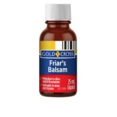 Gold Cross Friars Balsam 25mL