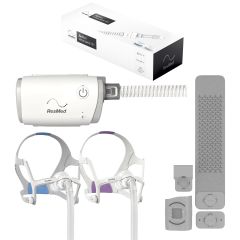 ResMed AirMini CPAP Machine & AirFit N20 Nasal Mask N20 package (Small For Her)