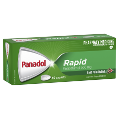 Panadol Rapid Caplets 40 Pack