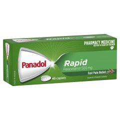 Panadol Rapid 500mg 40 Caplets