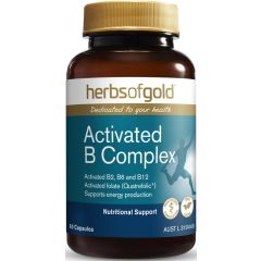 Herbs of Gold Activated B Complex 30 Caps