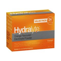 Hydralyte Powder Orange 24 Sachets