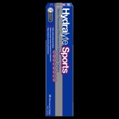 Hydralyte Sports Effervescent Electrolyte Tablets Berry Flavoured 20 Pack