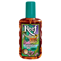Reef Coconut Sunscreen Oil Spray SPF 15 220mL