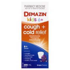 Demazin Kids 6+ Cough & Cold Relief 200ml