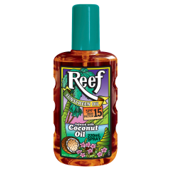 Reef Coconut Sunscreen Oil Spray SPF 15 220mL