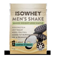 Isowhey Men'S Shake Cookies& Cream 840g