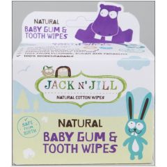 Jack N' Jill Tooth & Gum Wipes 25 Wipes