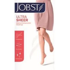 Jobst UltraSheer Stockings Knee 15-20 Black Xlarge