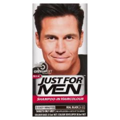 Just For Men Hair Colour Real Black 66mL