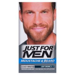 Just For Men Moustache & Beard Colour Light Brown 40mL