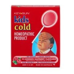 Kids Cold Raspberry Loz 10