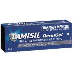 Lamisil Dermgel Treatment For Athlete'S Foot 15g (Terbinafine)