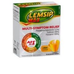 Lemsip Max Multi-Symptom Relief Lemon Sachets 10 Pack (Paracetamol, Phenylephrine, Gu)