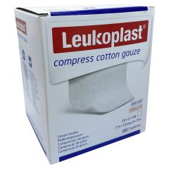 Leukoplast Gauze Comp Ctn 7.5X7.5cm 50Pk