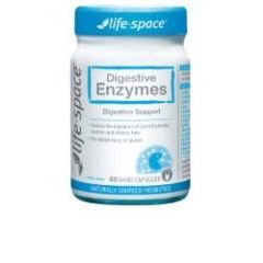 Life-Space Digestive Enzymes 60 Hard Capsules