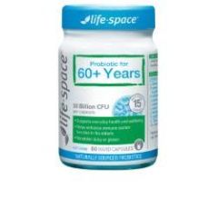 Life-Space Probiotic For 60+ Years 60 Capsules