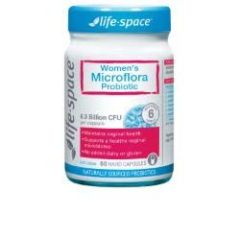 Life-Space Women'S Microflora Probiotic 60 Hard Capsules