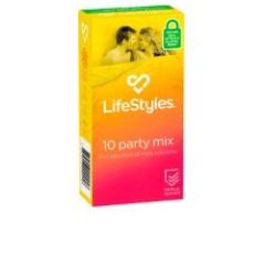 Lifestyles Party Mix Condoms 10 Pack