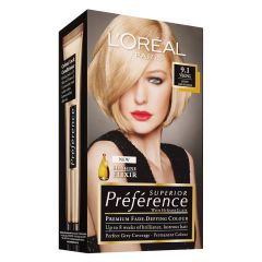 L'Oréal Paris Préférence 9.1 Oslo Viking Light Ash Blonde 1 Pack