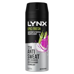 Lynx Antiperspirant Deo Aerosol Epic Fresh 165mL