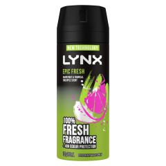 Lynx Deo Aerosol Epic Fresh 165mL