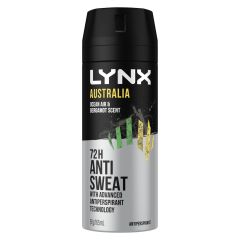 Lynx Antiperspirant Aerosol Australia 165mL