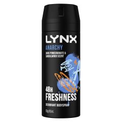 Lynx Deodorant Aerosol Anarchy 165mL