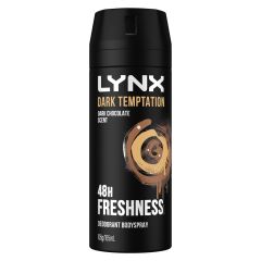 Lynx Deodorant Aerosol Dark Temptation 165mL