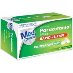 Medichoice Paracetamol Rapid 40 Pack