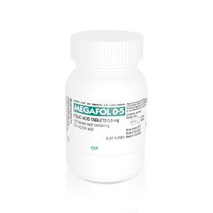 Megafol Tab 0.5mg 100 (Folic Acid)