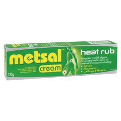 Metsal Heat Rub Cream 125Gr