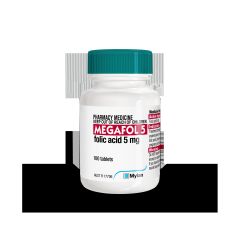 Megafol Tab 5mg 100 (Folic Acid)