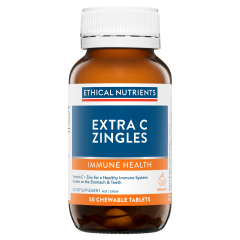 Ethical Nutrients Extra C Zingles Orange 50 Tablets