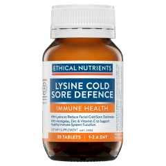 Ethical Nutrients Lysine Cold Sore Defence 30 tablets