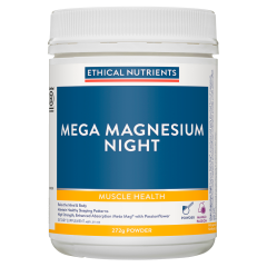 Ethical Nutrients Mega Magnesium Night Powder 272g