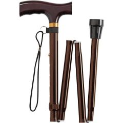 MLE Walking Cane Folding Bronze