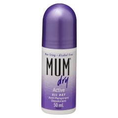 Mum Dry Antiperspirant Roll-On Deodorant Active 50ml