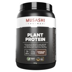 Musashi Plant Protein Choc 900g