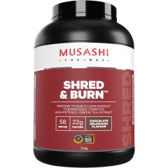 Musashi Shred Burn Choc 2kg