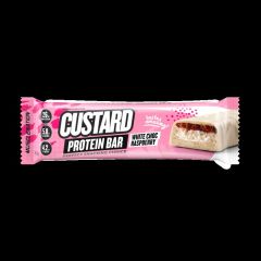 Muscle Nation Protein Custard Bar White Choc Raspberry 60g