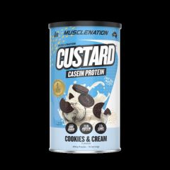 Muscle Nation Protein Custard Powder Cookies & Cream 400g