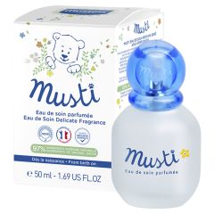 Mustela Musti Eau De Soin Perfume - For Normal Skin - 50mL