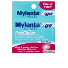 Mylanta Fast Chews Tab 24