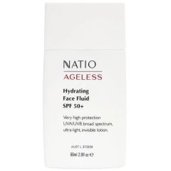 Natio Ageless Hydrating Face Fluid SPF 50+ 60ml