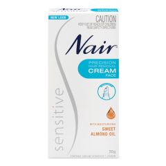 Nair Sensitive Precision Facial Hair Removal Cream 20g