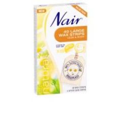 Nair Soft Natural Large Wax Strips 40 Pack